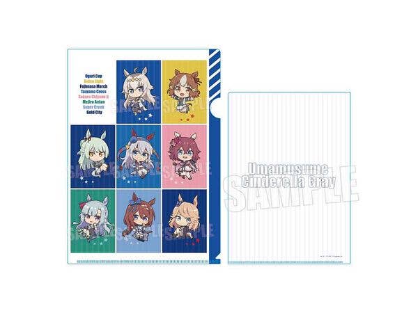 アニメ ウマ娘 シンデレラグレイ: ぷかっしゅクリアファイル B