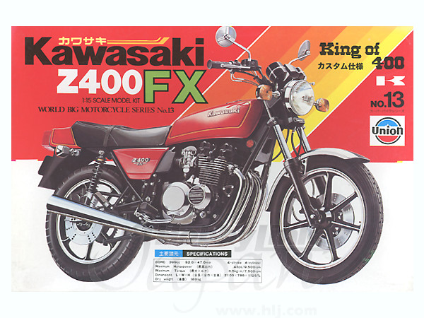 1/15 カワサキ Z400FX カスタム | HLJ.co.jp