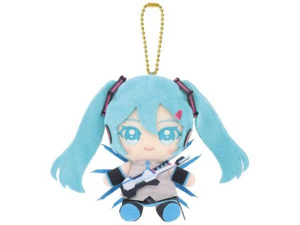 初音ミク x ストライクフリーダムガンダム弐式 Chibiぬいおすわりマスコット