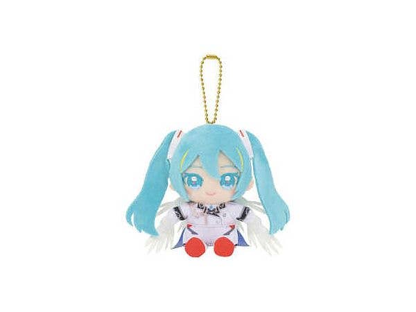 初音ミク x ウイングガンダムゼロEW Chibiぬいおすわりマスコット