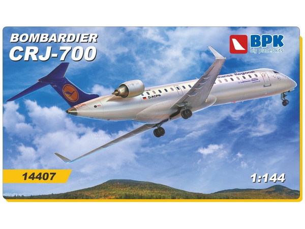 1/144 ボンバルディア CRJ-700 ヨーロッパ航空会社