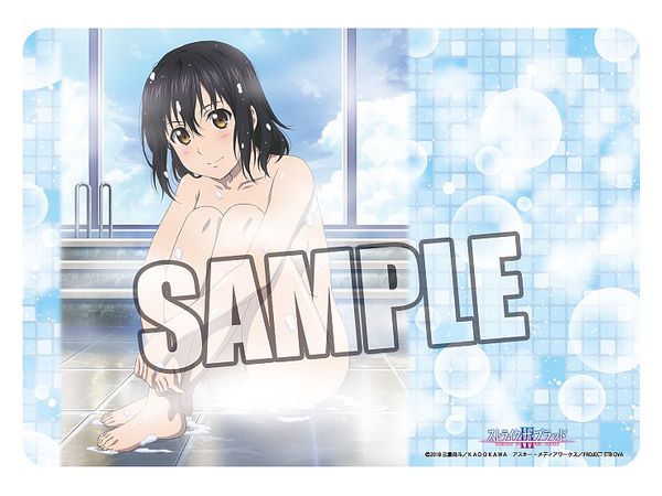 キャラクター万能ラバーマット ストライク・ザ・ブラッドIII 姫柊雪菜 おふろVer.