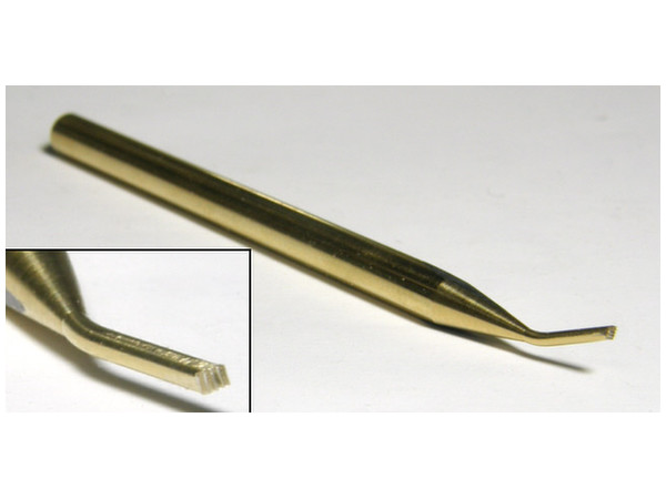 ヒートペン用オプションビット 溶接跡 0.2mm 4枚刃ビット (1/144 ツィンメリット)