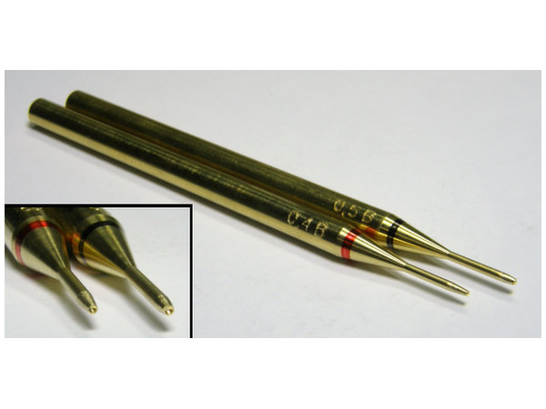 ヒートペン用オプションビット 丸頭リベットビット 直径0.4mm 0.5mm