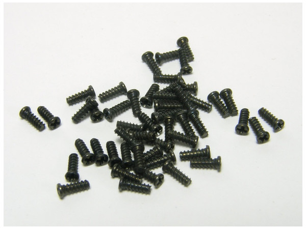 プラ用精密ネジ 1.4x4 50pcs