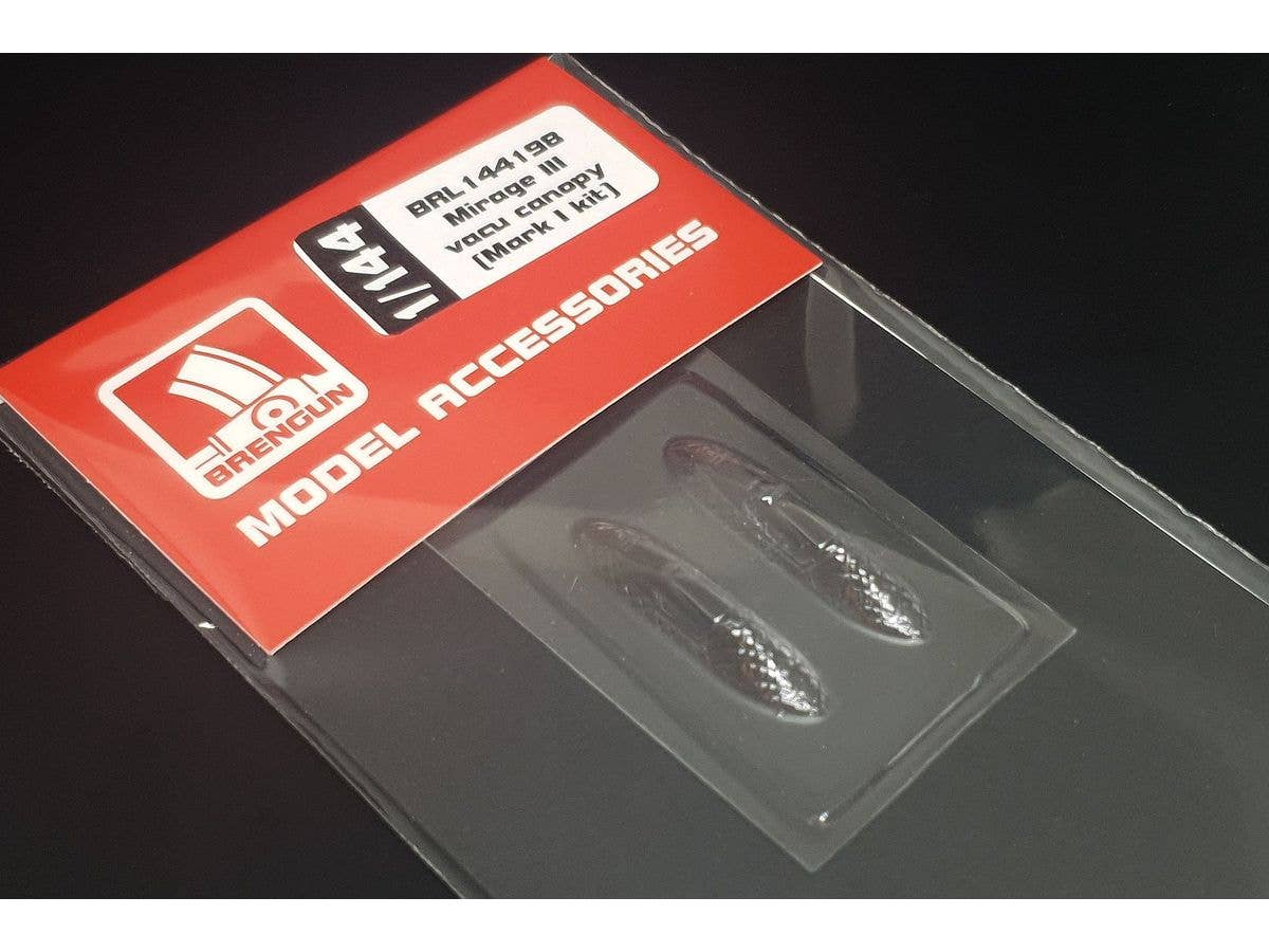 1/144 ミラージュIII バキュームキャノピー (マークI用)