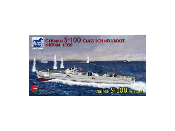 1/350 独 S-100級シュネルボート高速魚雷艇 1隻入り (NB5004)