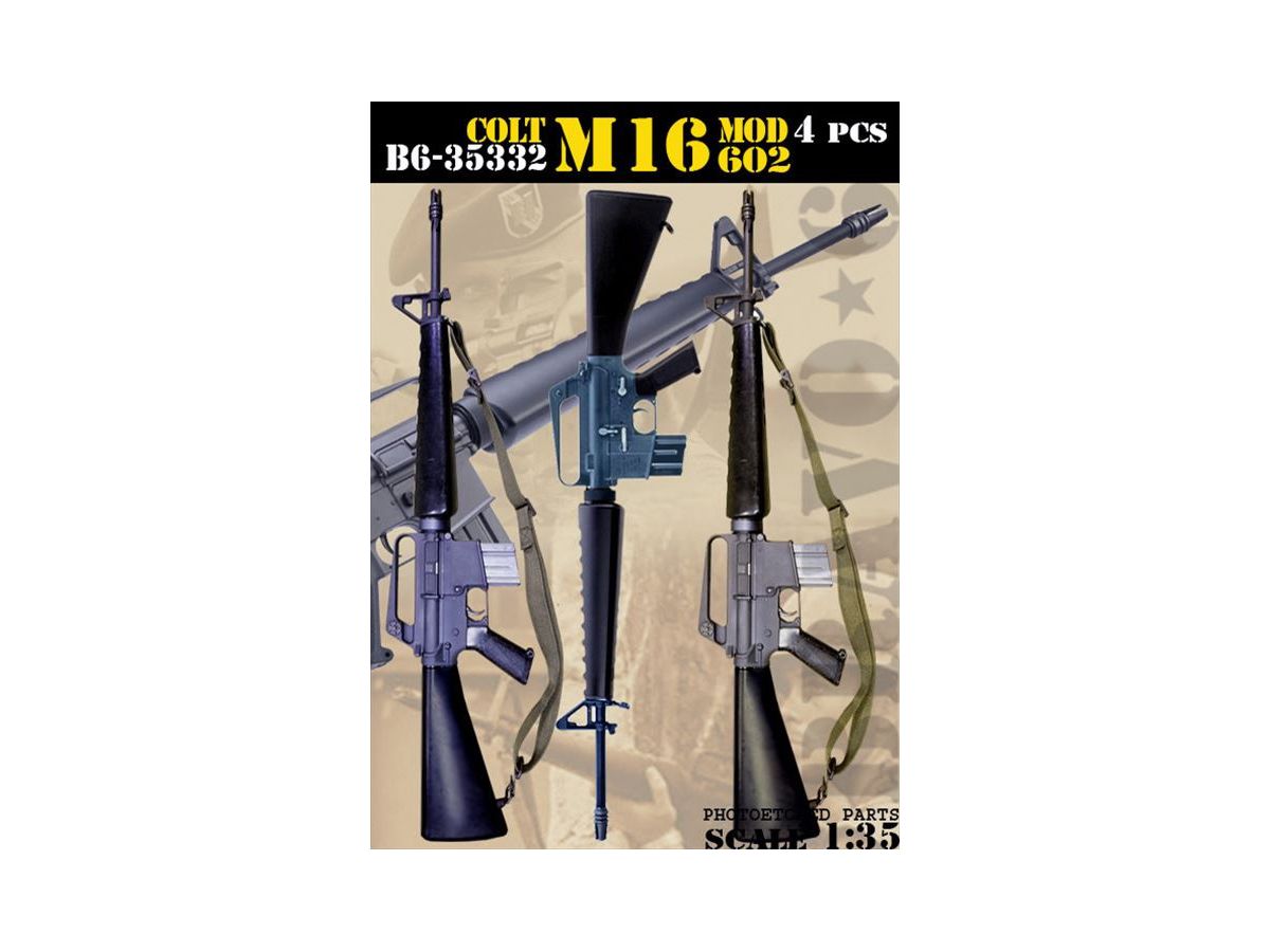 1/35 ベトナム戦争 / 現用 米空軍 M16モデル 602アサルトライフル