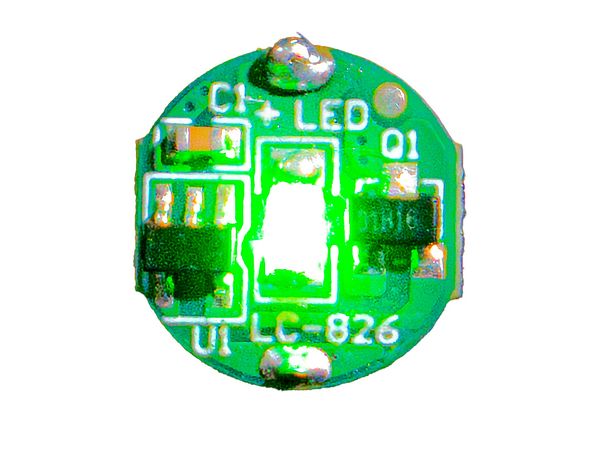 磁気スイッチ付LEDモジュール: グリーン