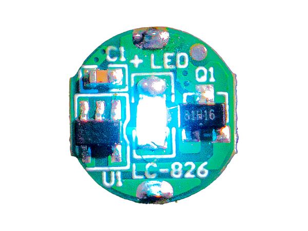 磁気スイッチ付LEDモジュール: アイスブルー