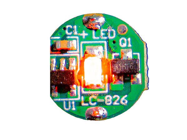 磁気スイッチ付LEDモジュール: オレンジ