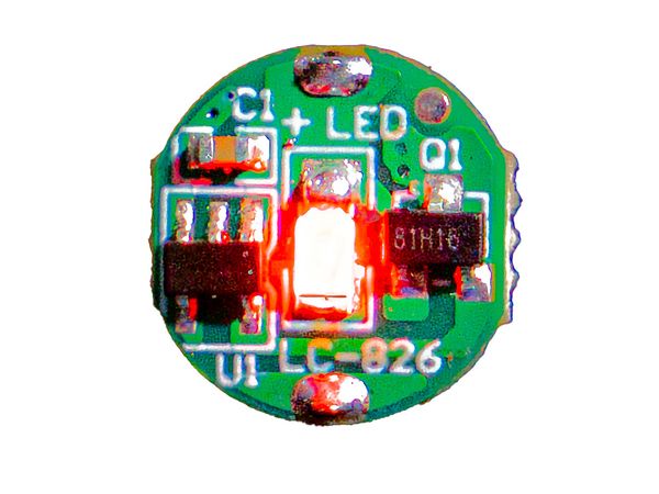 磁気スイッチ付LEDモジュール3セット: レッド