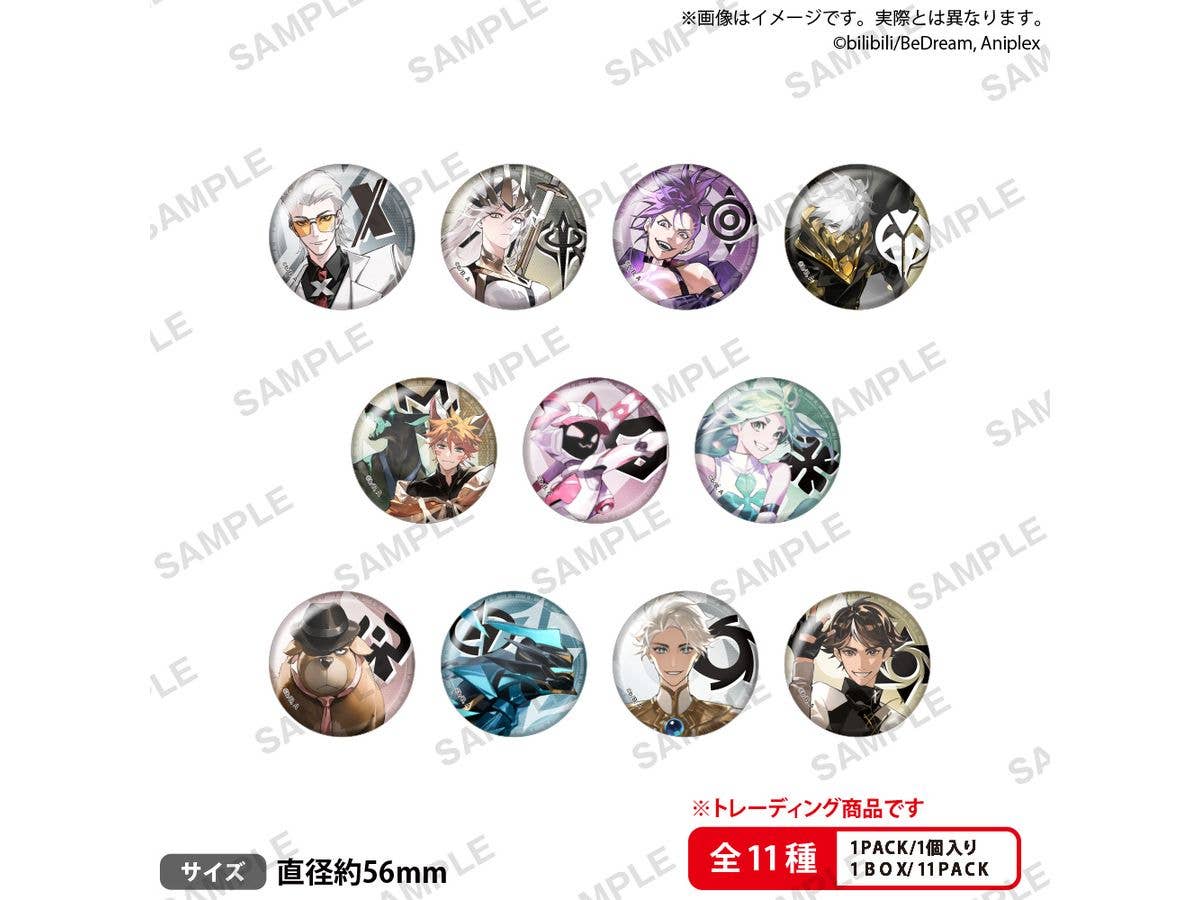 アニメ TO BE HERO X: トレーディングメタリック缶バッジ 1Box 11pcs
