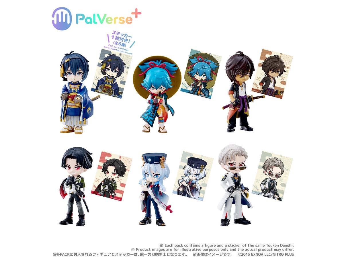 PalVerse+ 刀剣乱舞ONLINE vol.1 1Box 6pcs