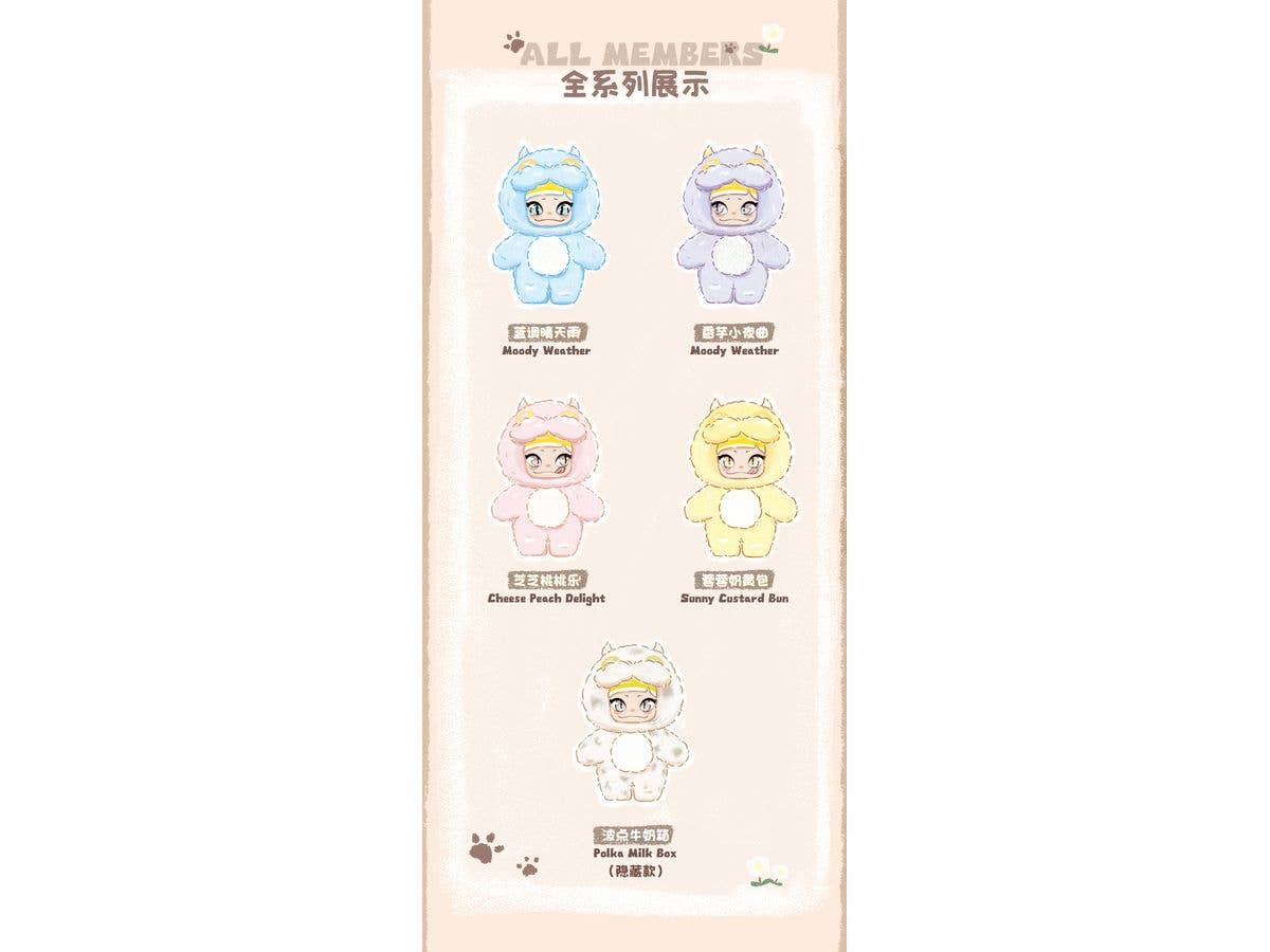 竜眼ちゃんシリーズ トレーディングプラッシュ 1Box 4pcs