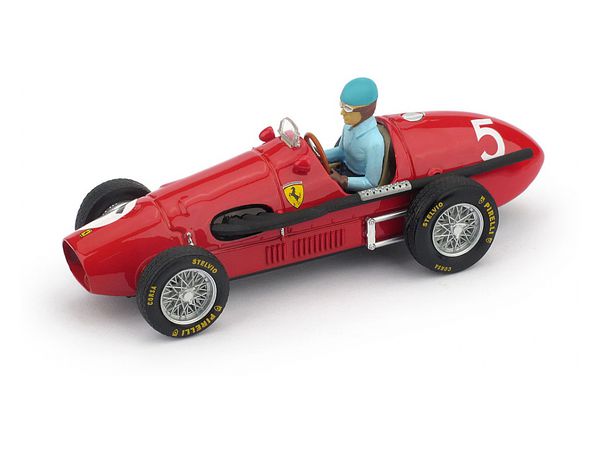 1/43 フェラーリ 500 F2 1953年 イギリスGP 優勝 #5 A.Ascari ドライバーフィギュア付