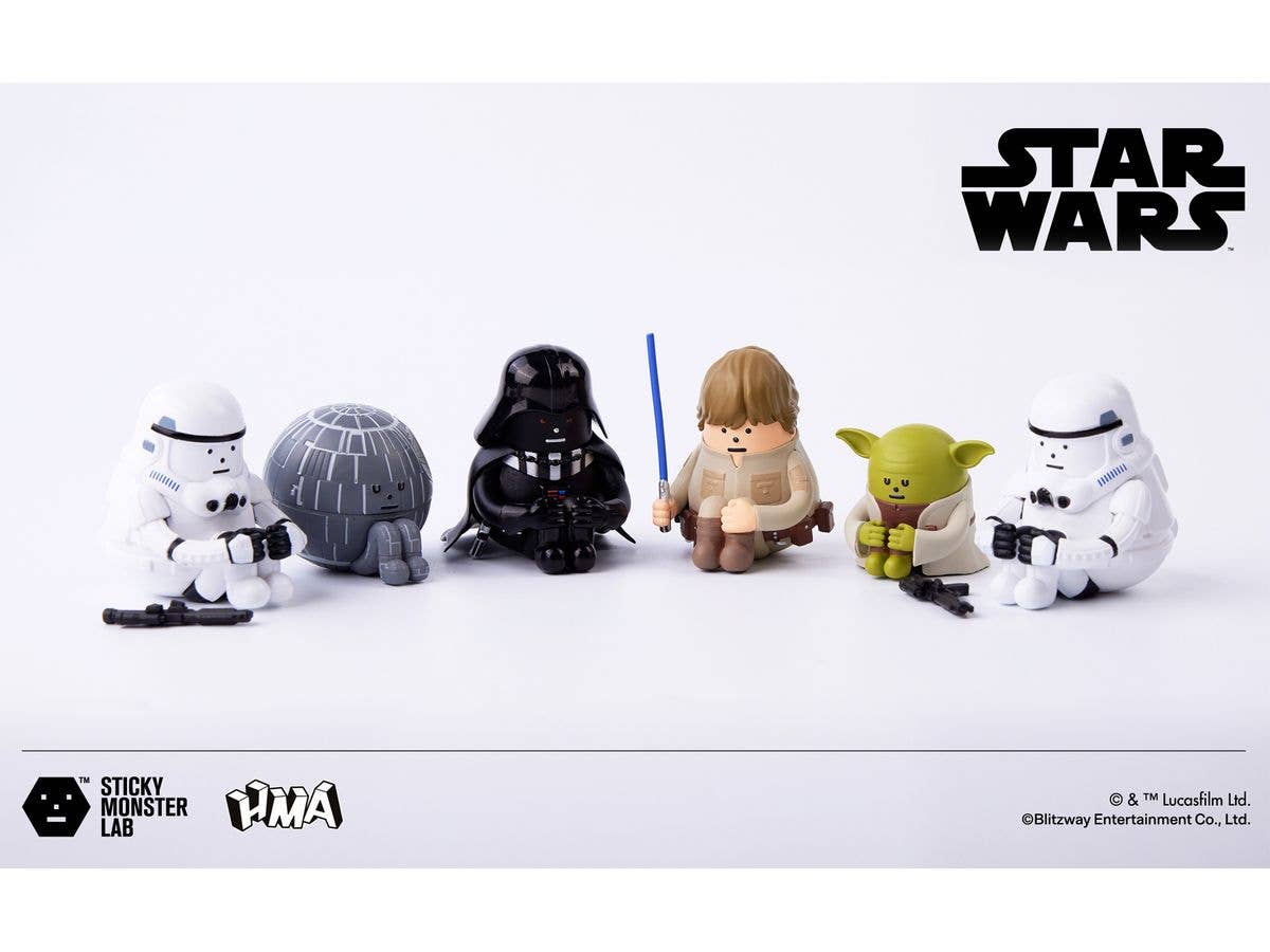 SML MINI-FIGURE BLIND BOX STAR WARS SERIES 1Box 6pcs