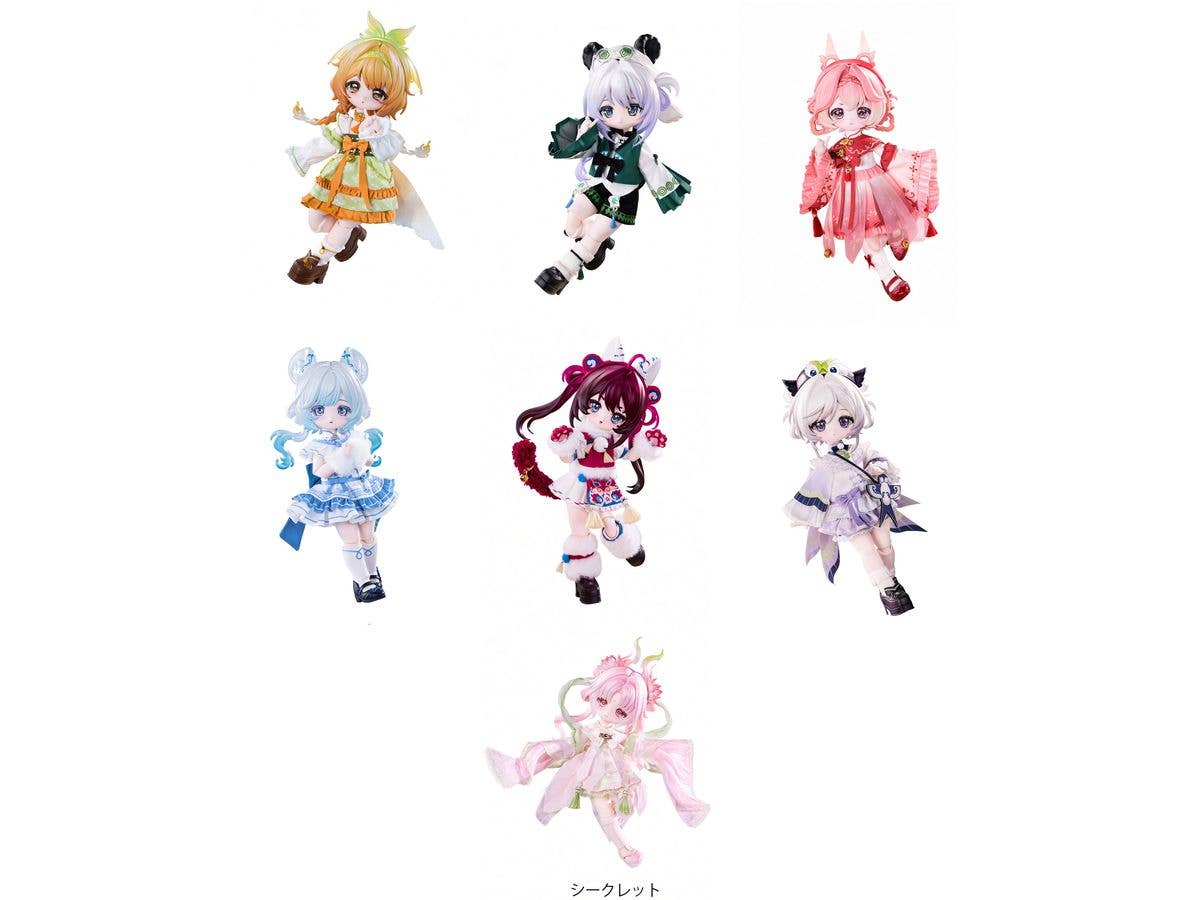 BONNIE 万象兎嶼(ばんしょうとしょ)シリーズ トレーディングドール 1Box 6pcs