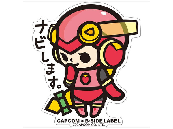 CAPCOM x B-SIDE LABELステッカー Vol.4 ロックマンエグゼ ロール