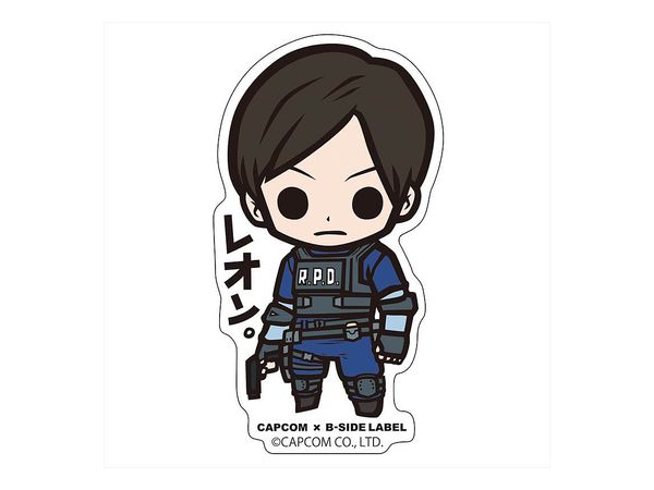 CAPCOM x B-SIDE LABELステッカー バイオハザード レオン。