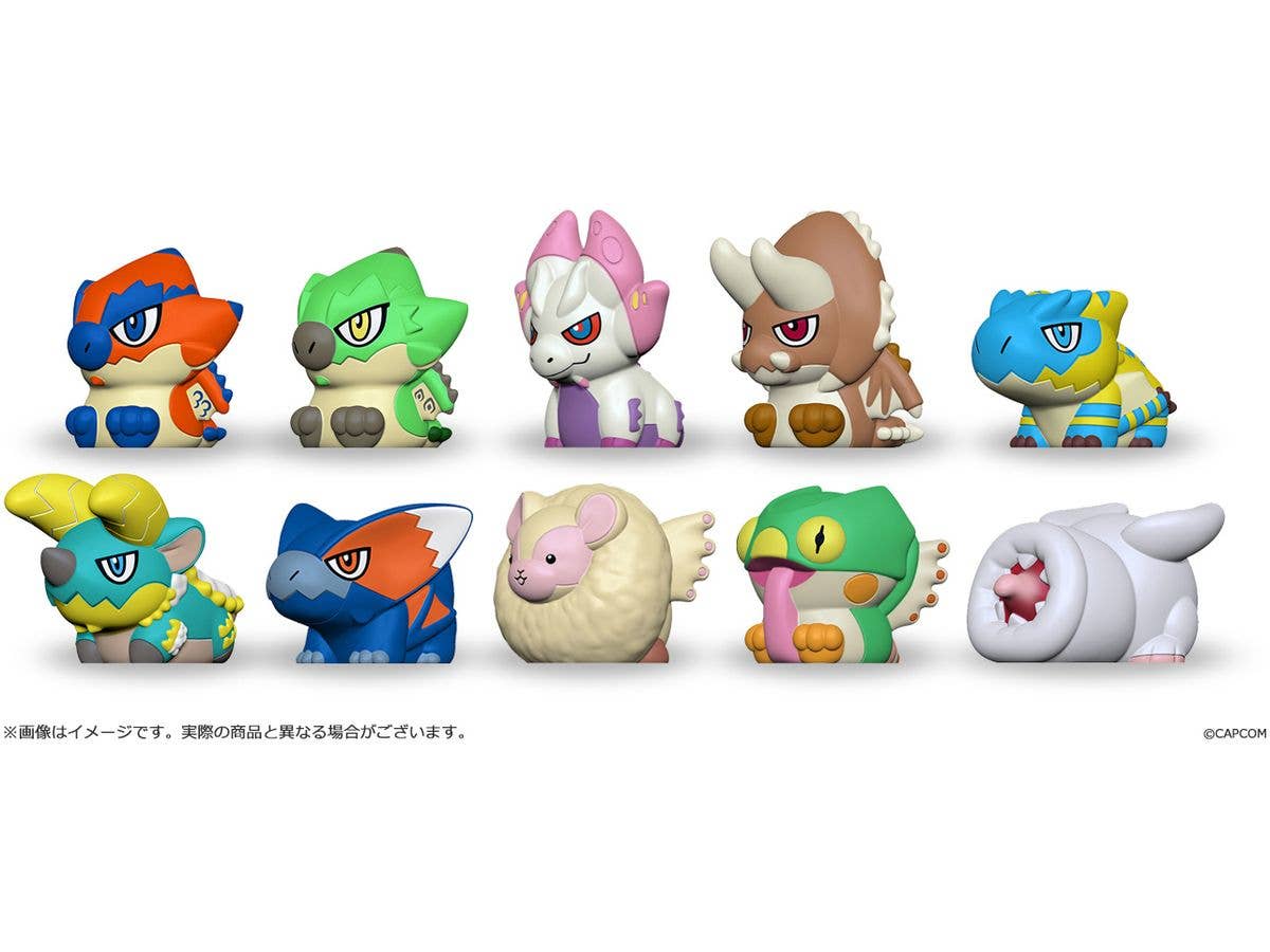 ジグソーパズル モンスターハンターXX: モンスターサイズ早見表