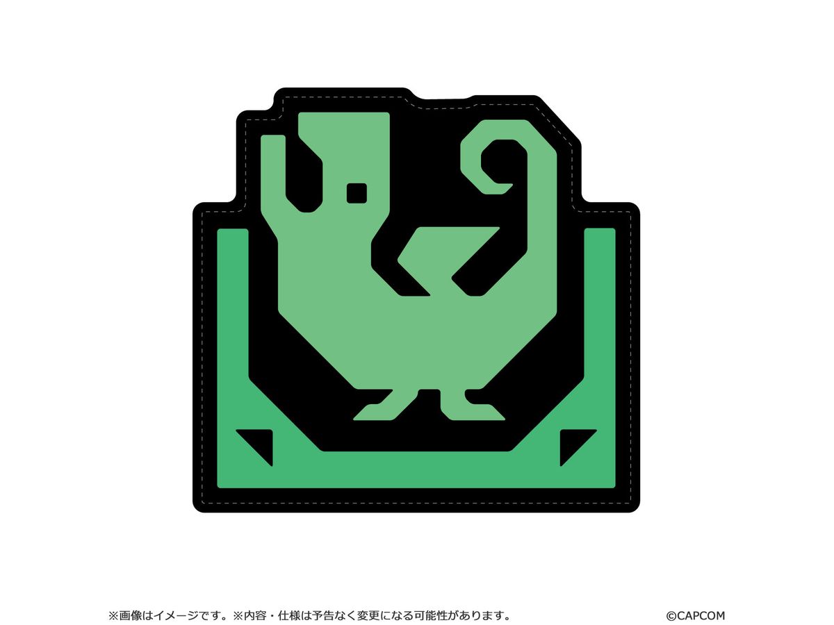 ダイカットフロアマット モンスターハンター 落とし穴アイコン