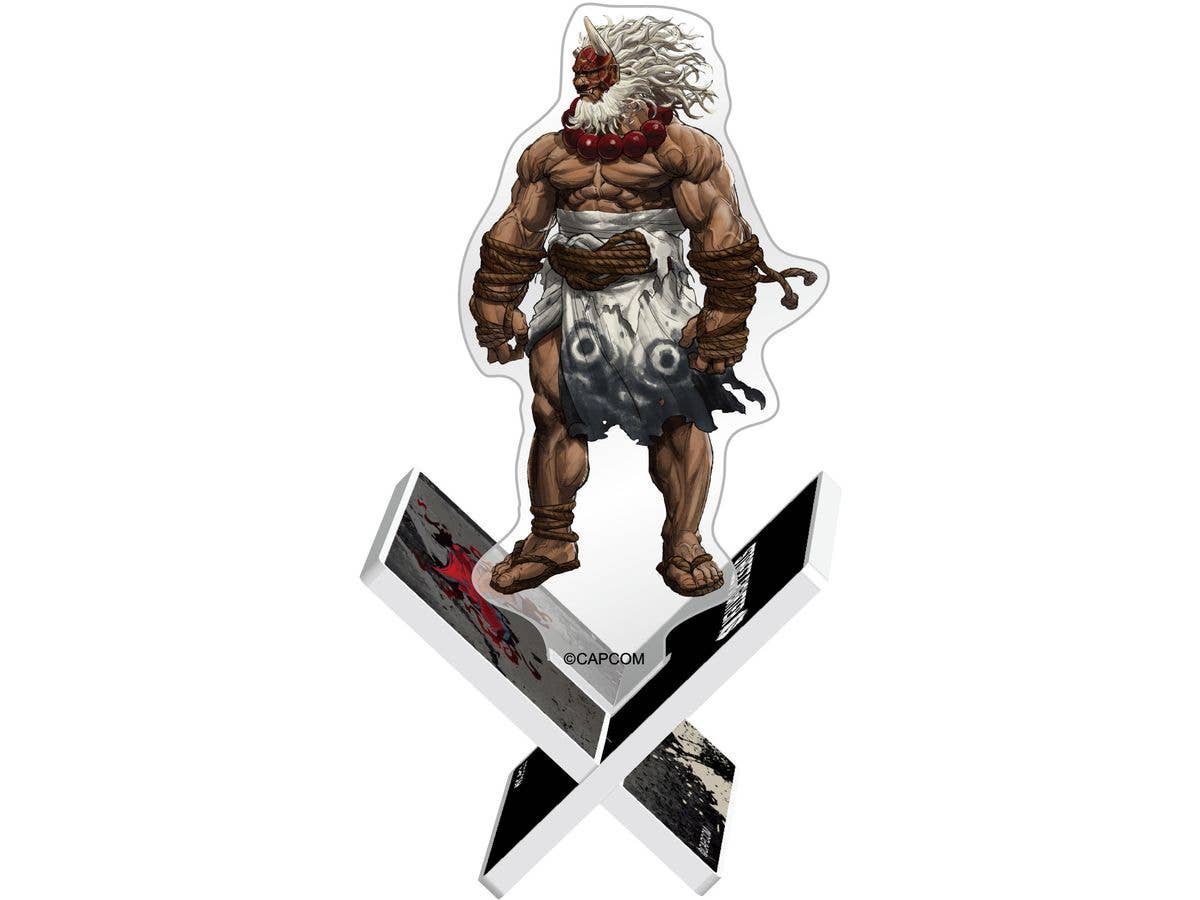 ストリートファイター6 ラシード アクリルパネルスタンド 当選品 イーカプコン |バッテンアクリルスタンド ストリートファイター6