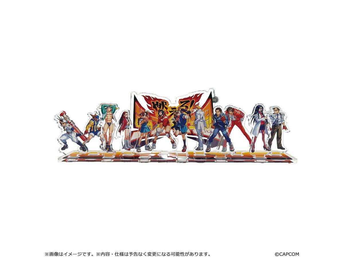 燃えろ!ジャスティス学園 キャラクターアクリルスタンド Aセット