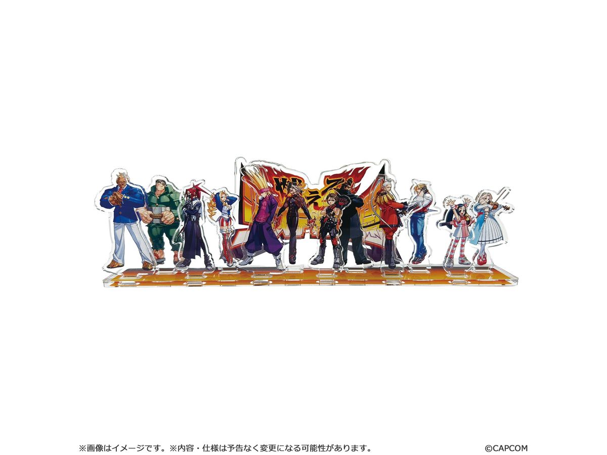 燃えろ!ジャスティス学園 キャラクターアクリルスタンド Bセット
