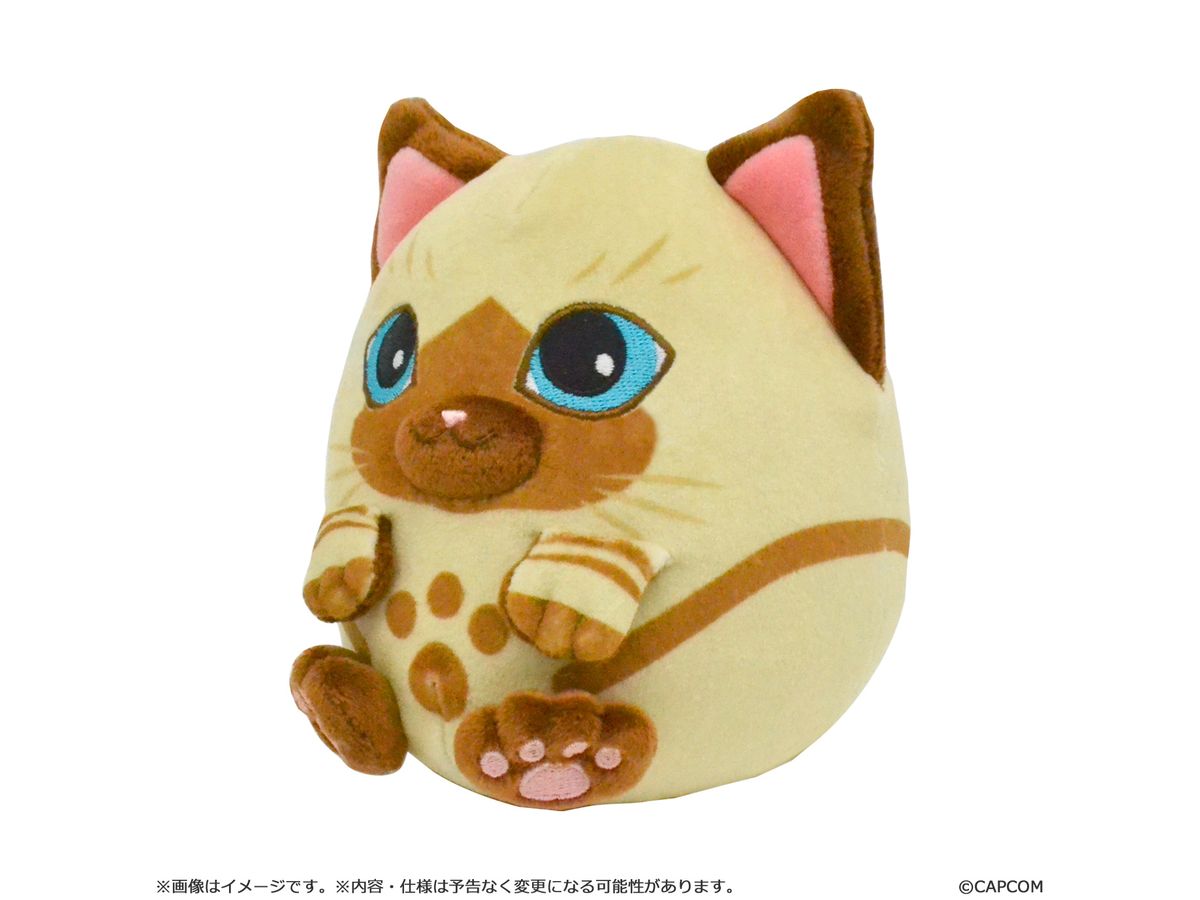 モンスターハンター: ふわたまぬいぐるみミニ アイルー