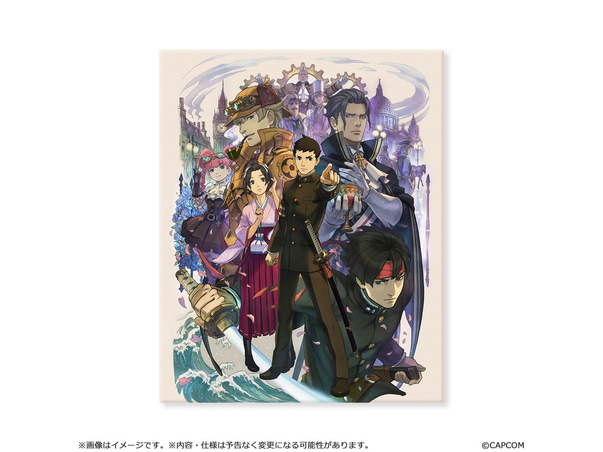 大逆転裁判 -成歩堂龍ノ介の冒險- メインビジュアル キャラファインボード