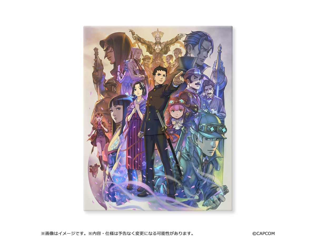 大逆転裁判2 -成歩堂龍ノ介の覺悟- メインビジュアル キャラファインボード