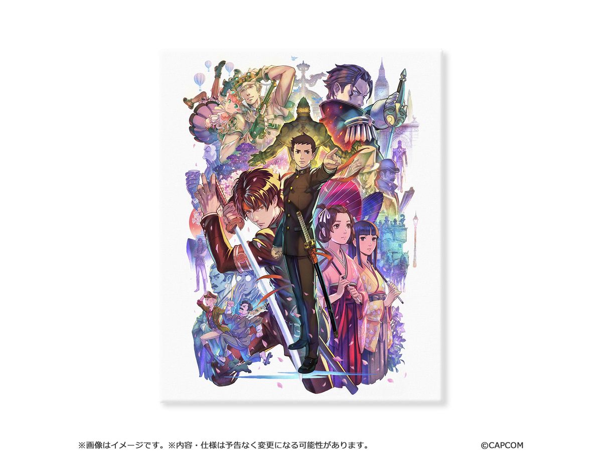 大逆転裁判1&2 -成歩堂龍ノ介の冒險と覺悟- メインビジュアル キャラファインボード