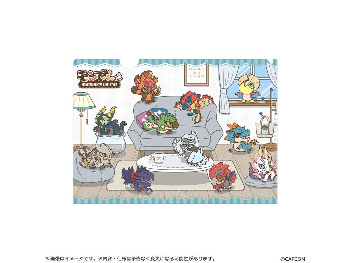 モンスターハンター モンでふぉ クリアファイル おうちテーマ