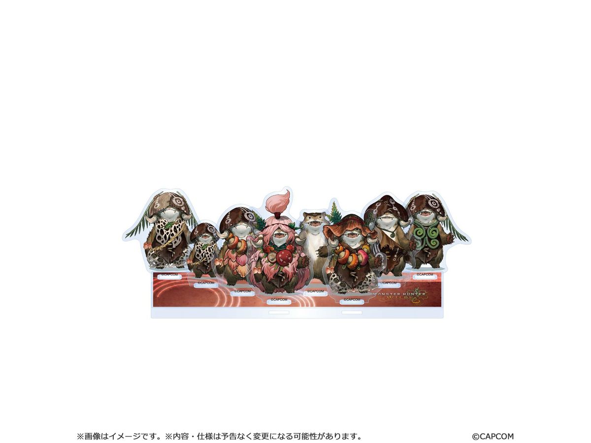 モンスターハンターワイルズ アクリルスタンド モモムックリセット