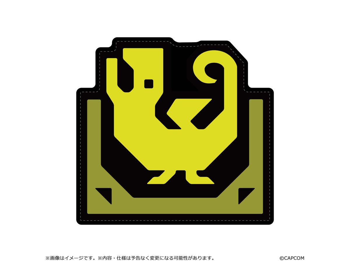 ダイカットフロアマット モンスターハンター シビレ罠アイコン