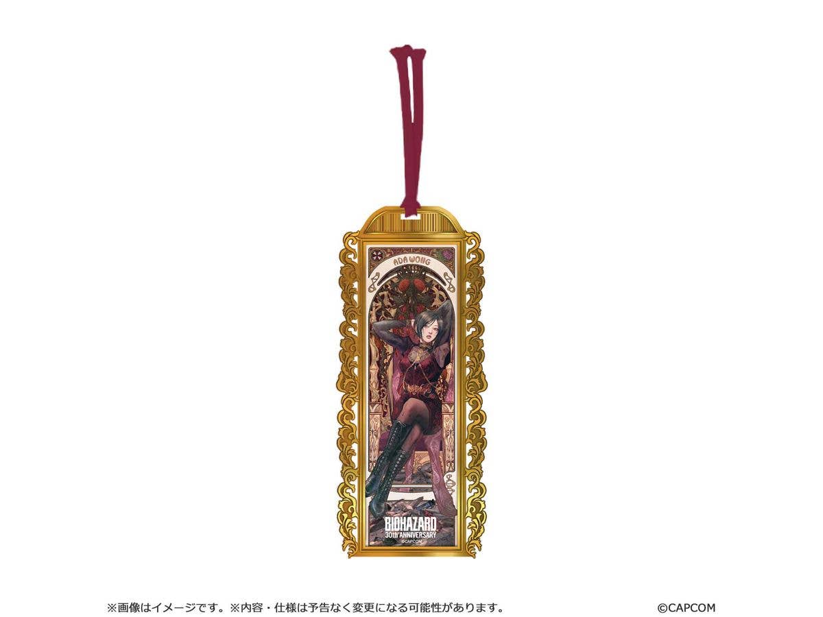 バイオハザード30周年 メインアートメタルブックマーカー エイダ