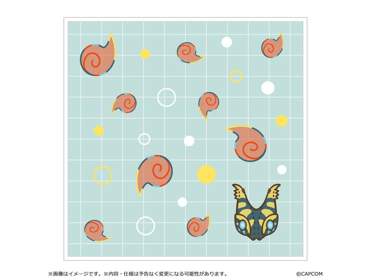 モンスターハンター モンでふぉ ハンドタオル ヌ・エグドラ