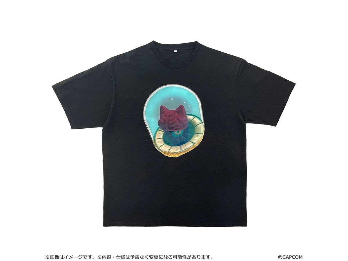 モンスターハンターワイルズ ププロネコブレイン Tシャツ L