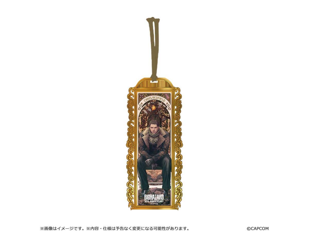バイオハザード30周年 メインアートメタルブックマーカー クリス