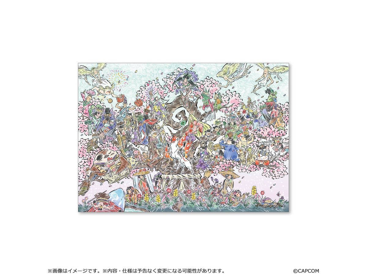 大神: 大神20周年記念 復刻アート企画 B2ポスター 島崎麻里 作 大神12周年より