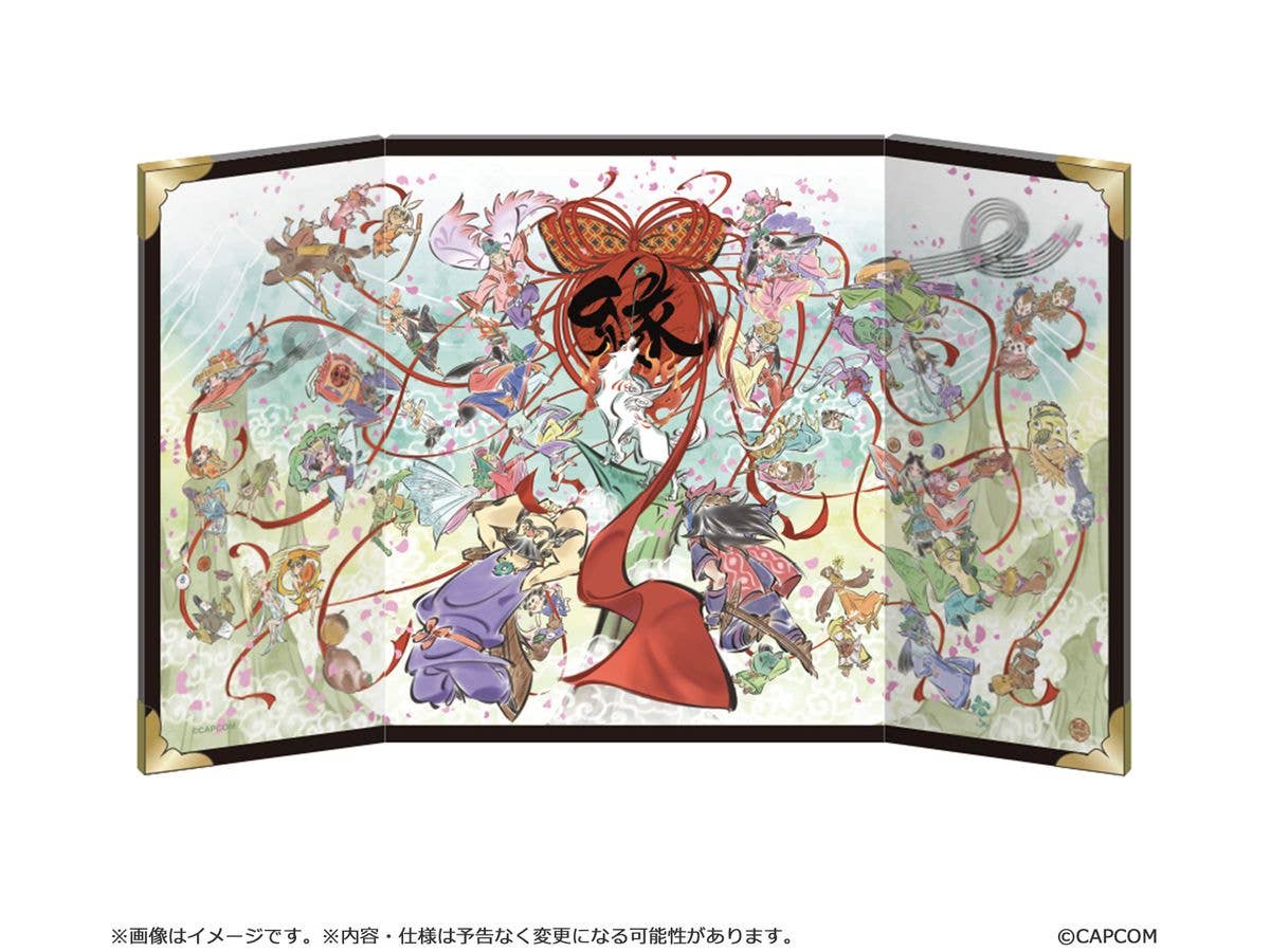 大神 ミニ屏風 20周年記念アート