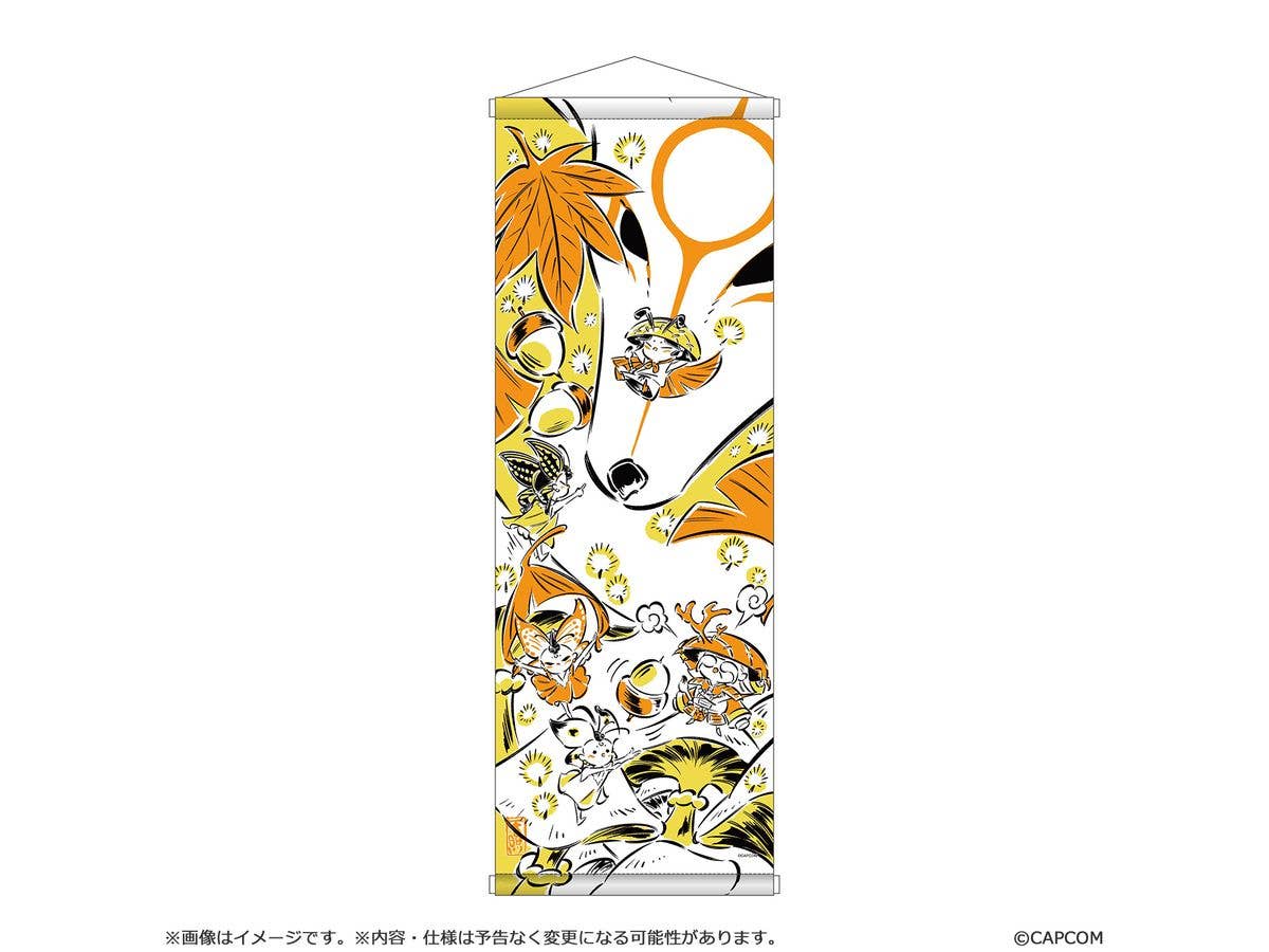 [大神 20周年記念 復刻アート企画] タペストリー 秋 -島崎麻里 作 大神 10周年より-