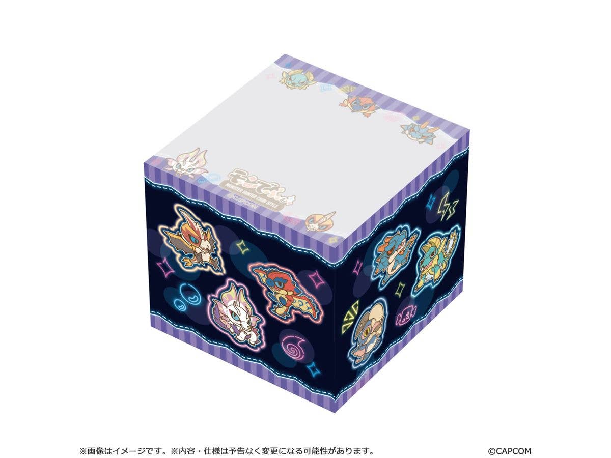 モンスターハンター モンでふぉ ブロックメモ ネオンテーマ