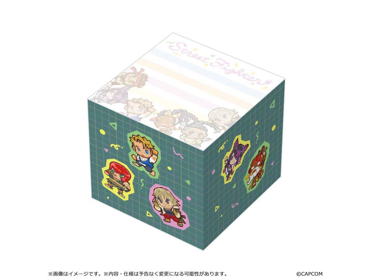 ストリートファイター6: ブロックメモ デフォルメスタイル
