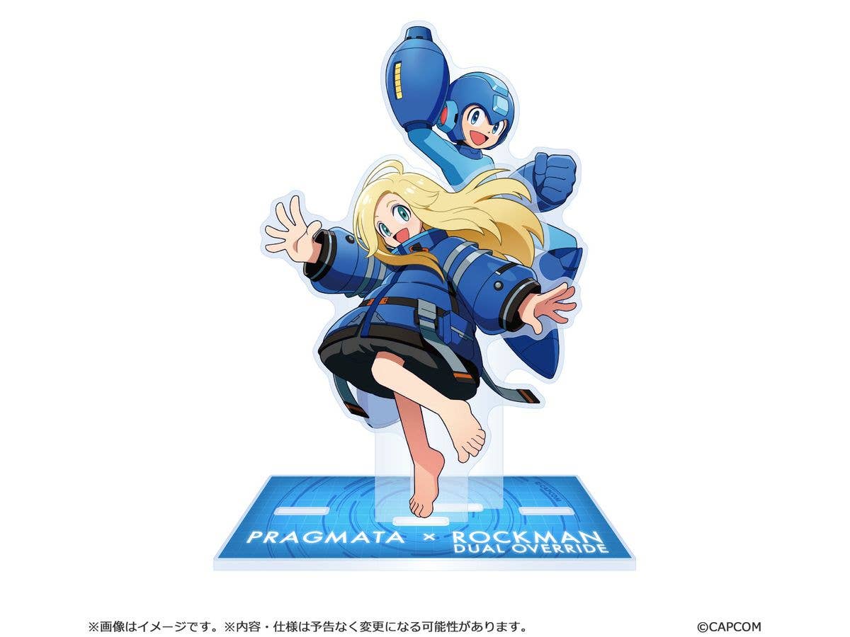 プラグマタxロックマン: デュアル オーバーライド アクリルスタンド
