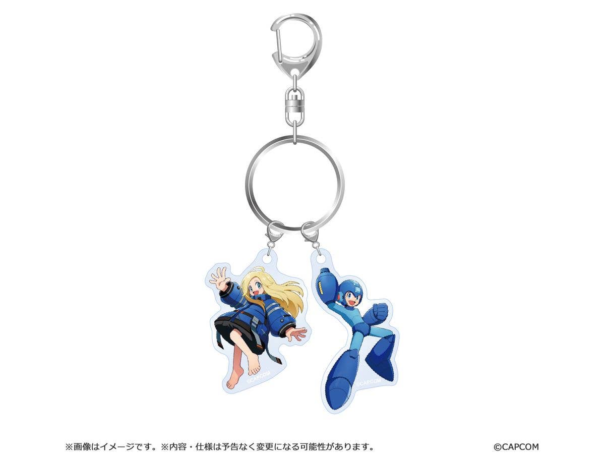 プラグマタxロックマン: デュアル オーバーライド アクリルキーホルダー