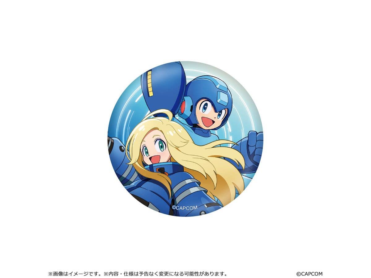プラグマタxロックマン: デュアル オーバーライド 缶バッジ