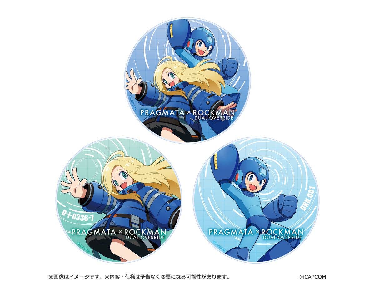 プラグマタxロックマン: デュアル オーバーライド アクリルコースター3枚セット