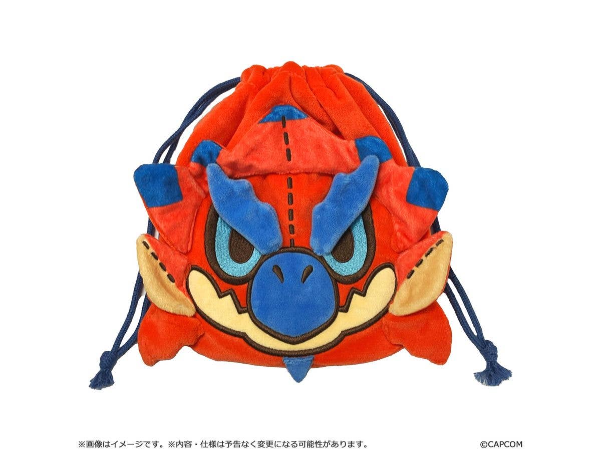 モンスターハンター モンでふぉ 巾着ポーチ リオレウス